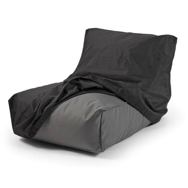 Schutzhülle Sitzsack Der Sundowner Schwarz - Textil - 60 x 65 x 65 cm