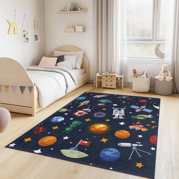 Kinderteppich Weltraum 305 1 80 x 300 cm