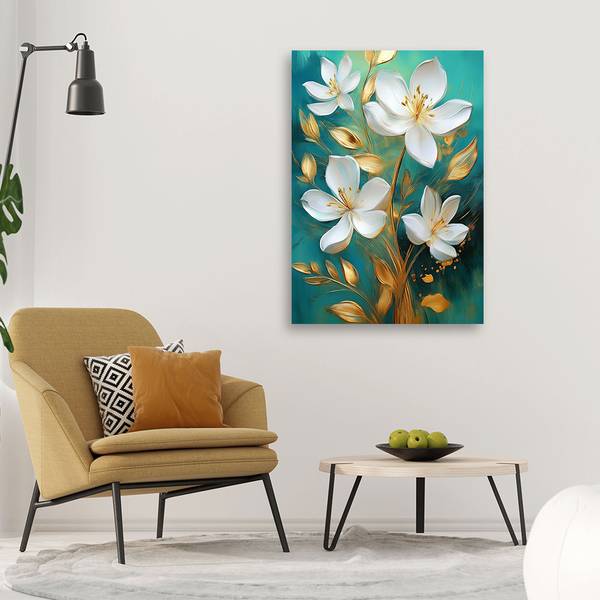 Tableau déco Fleurs 20 x 30 cm