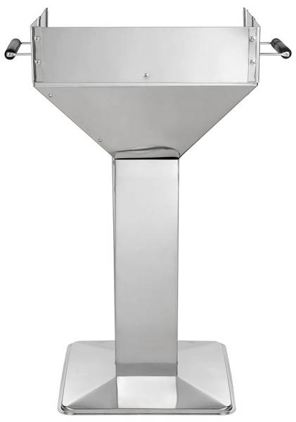 Trichtergrill DALTON Silber - Metall - 63 x 91 x 48 cm