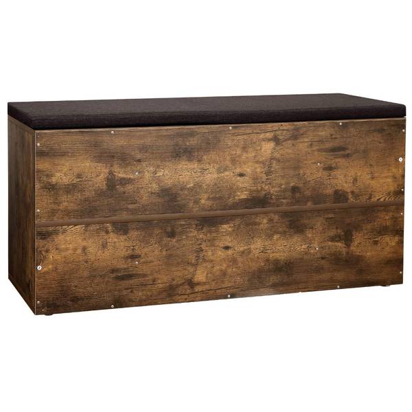 Schuhregal Schwarz - Holzwerkstoff - 104 x 48 x 30 cm