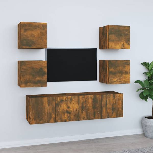 TV-Schrank 6er Set D673 Tiefe: 60 cm