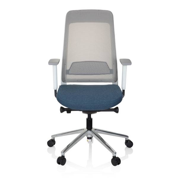 Bürostuhl CHIARO T2 WHITE Blau - Grau