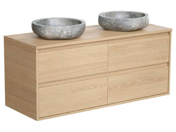 Doppelwaschtisch MILIPAM Tiefe: 120 cm