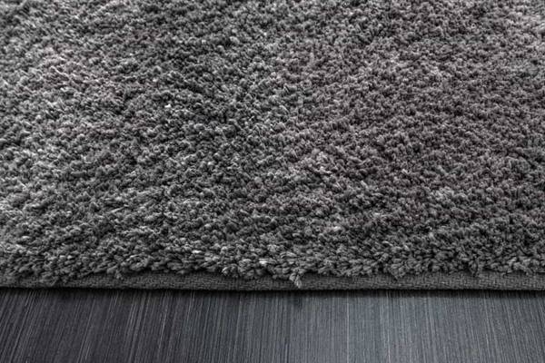 Teppich CLOUD 9 Grau - Baumwollstoff - Polyester - Wolle - 350 x 240 cm