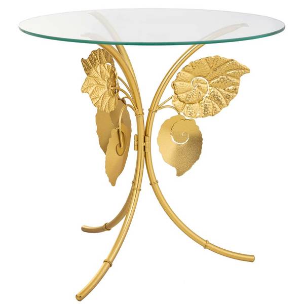 Tisch 4523358720 Gold - Metall - 70 x 70 x 70 cm