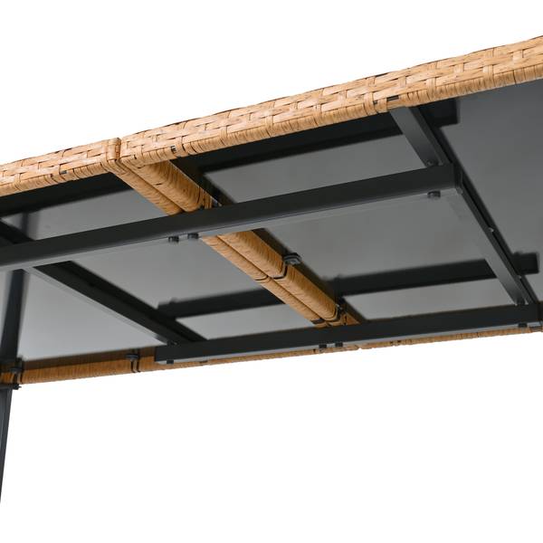 Garten-Essgruppe  Phanes 7-tlg Braun - Kastanienbraun - Khaki
