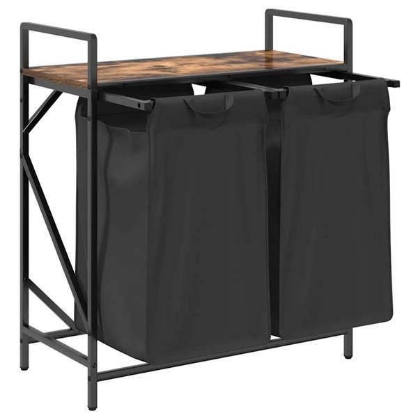 Wäschekorb 3044039 2er Set Raucheiche Dekor - Anzahl Teile im Set: 1