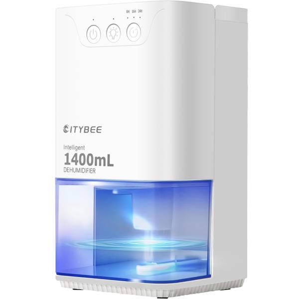 Luftentfeuchter DryAir Weiß - Kunststoff - 15 x 28 x 15 cm