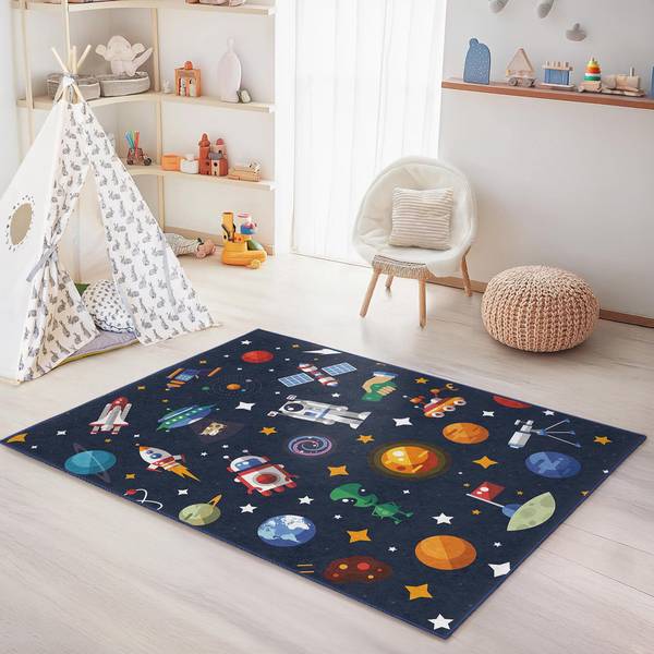 Kinderteppich Weltraum 305 1 80 x 300 cm