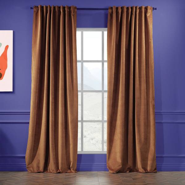 Samtvorhang 1Stück D140*H145 140 x 145 cm