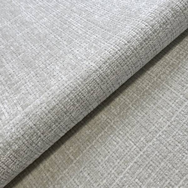 Hoekbank Puffy lichtgrijs - hoek vooraanzicht rechts - chenille