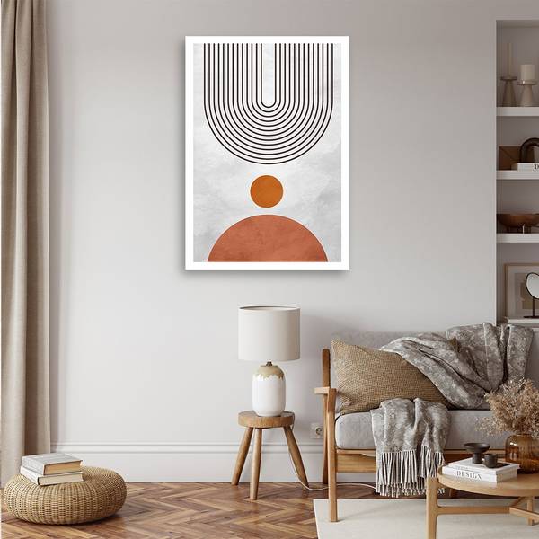 Kunstdruck Minimalistisch 40 x 60 cm