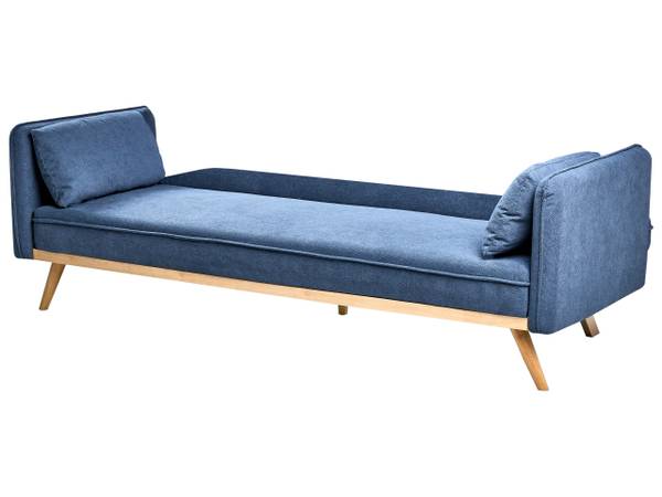 3-Sitzer Sofa ASAA Blau - Braun