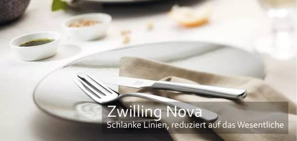 Besteckset Besteck Set Nova 42-tlg Silber - Metall