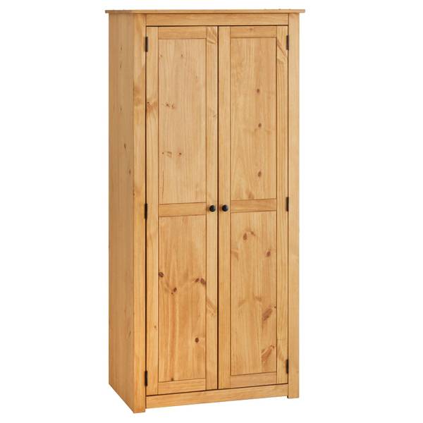 Kleiderschrank CANCUN Braun - Kiefer - 80 x 176 x 50 cm