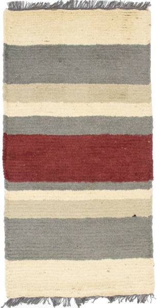 Handgeknüpft Wollteppich Rot - Wolle - 70 x 2 x 140 cm