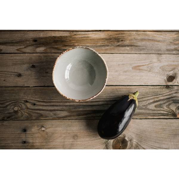 Schale SAMTO WIKLE Grau - Porzellan - 15 x 7 x 15 cm