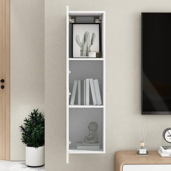 TV Schrank 3008685_3 Weiß - Höhe: 110 cm