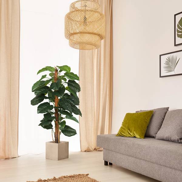 Kunstpflanze EPIPREMNUM Grün - Kunststoff - 67 x 155 x 60 cm