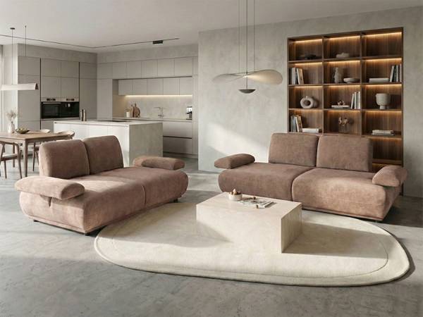 3-Sitzer Sofa NACKA Braun