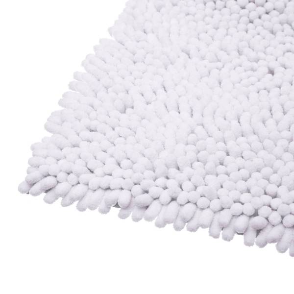 Badematte COLORAMA Weiß - Textil - 80 x 3 x 50 cm