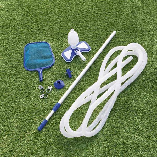 Kit de nettoyage de piscine 3202546 Blanc - Matière plastique - 1 x 1 x 1 cm