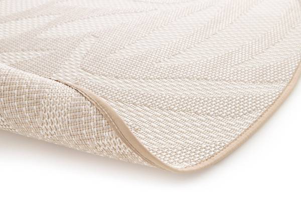 Tapijt voor binnen en buiten HAVANA beige - textiel - 120 x 120 x 120 cm