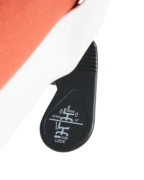 Bürostuhl MONARCH Rot - Weiß