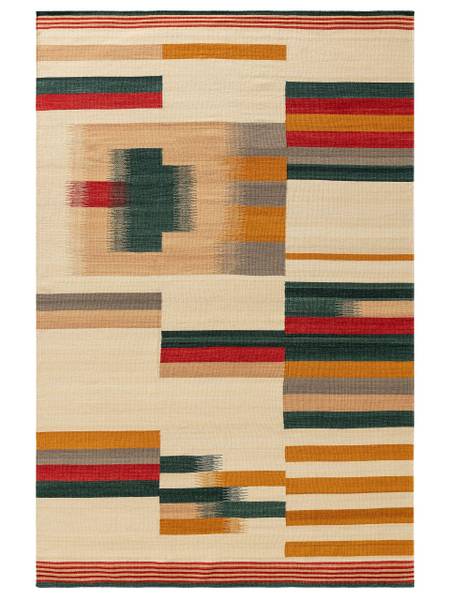 Flachgewebeteppich Marya Naturfaser - 200 x 1 x 300 cm