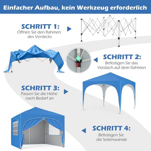 Pavillon ZB34783 Blau