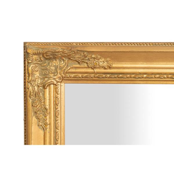 Spiegel LICHT Gold - Massivholz - 4 x 133 x 72 cm