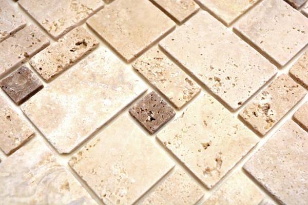 Mosaikfliesen 200-4CM14 Selbstklebend Beige - Stein - 31 x 31 x 31 cm