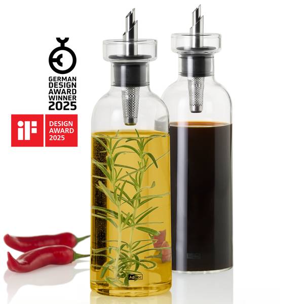 Öl-/ Essigspender AromaPour 2er-Set 7 x 25 x 25 cm