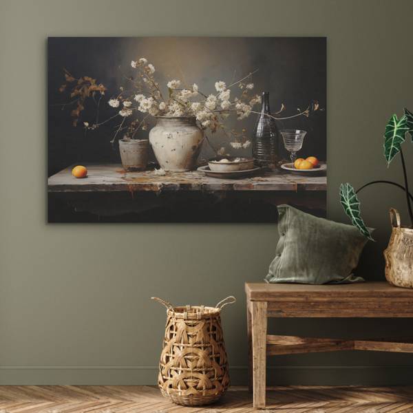 AKUSTIKBILD Stilleben 100 x 70 cm
