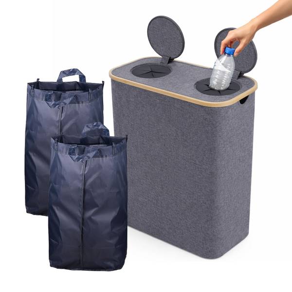 Pfandflaschen-Sammelbehälter 2 Fächer kaufen