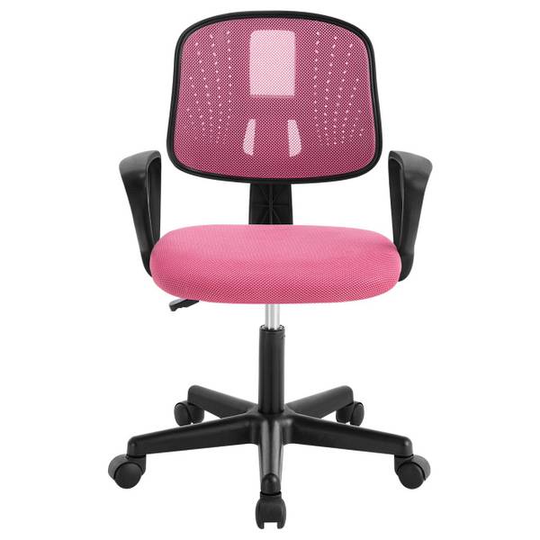 Bürostuhl Irakli Schwarz - Hellrosa