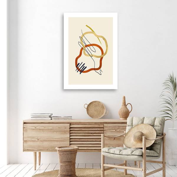 Kunstdruck Minimalistisch 80 x 120 cm