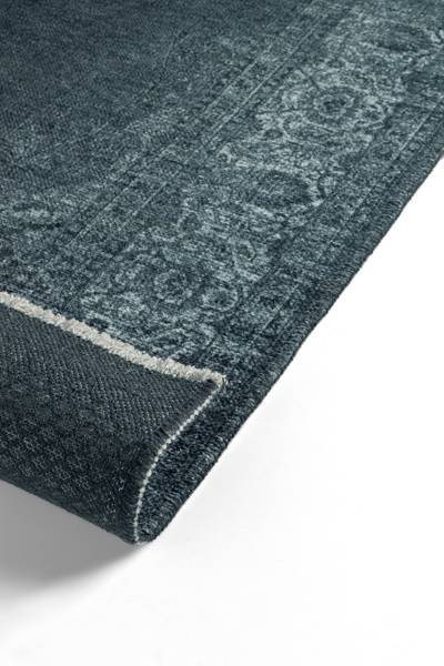 Tapis Vintage Anthracite Gris 195X280cm Gris - 195 x 280 cm