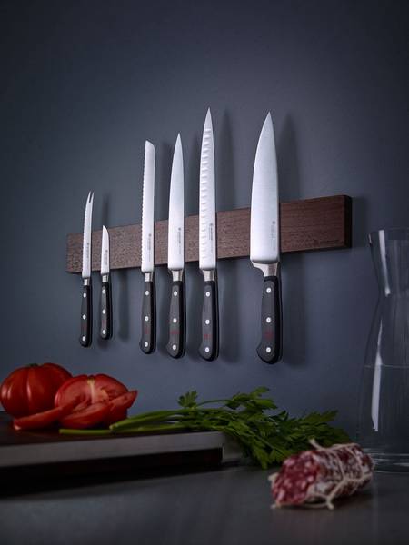 Kochmesser Classic Schwarz - Naturfaser - 5 x 2 x 1 cm