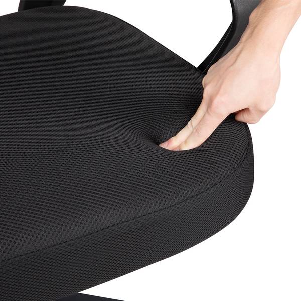 2 x Ergonomischer Bürostuhl Schwarz - Kunststoff - 60 x 97 x 61 cm