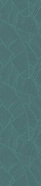 Außenrollo Folia Lenia III Grün - Textil - 40 x 180 x 1 cm