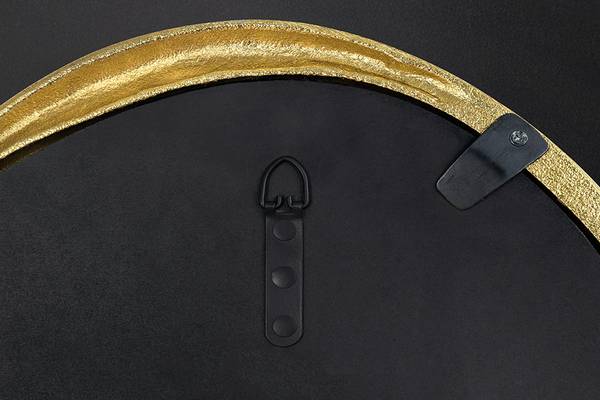 Wandspiegel ABSTRACT Gold - Silber - Glas - Metall - 49 x 71 x 3 cm