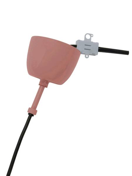 Pendelleuchte Wells Pink - Metall - 45 x 29 x 45 cm
