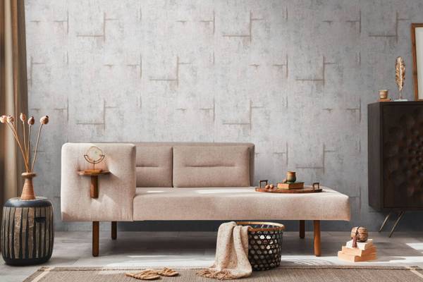 Vliestapete 790852-GU Grau - Kunststoff - 53 x 1 x 1005 cm