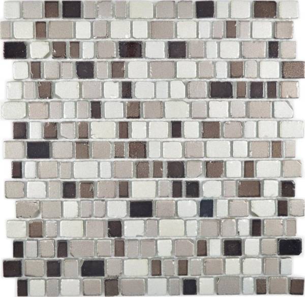 Mosaikfliesen 85-1213 Braun - Glas - 32 x 32 x 32 cm