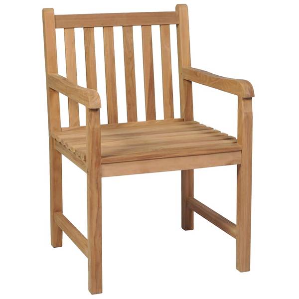 Garten-Essgruppe  3059932 (7-teilig) Braun - Teakholz - 80 x 77 x 140 cm