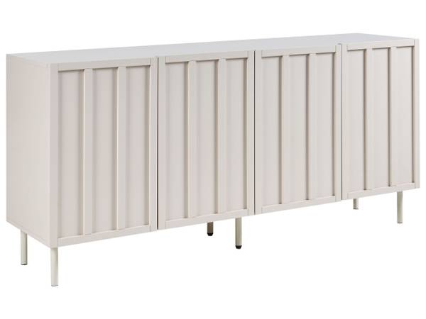 Sideboard CLUNES Beige - Bambus - 160 x 75 x 38 cm
