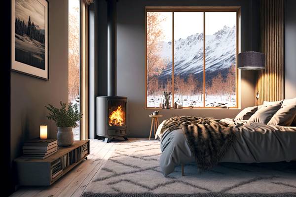 Hängeleuchte Bear Light, Faux fur 40 x 20 x 90 cm