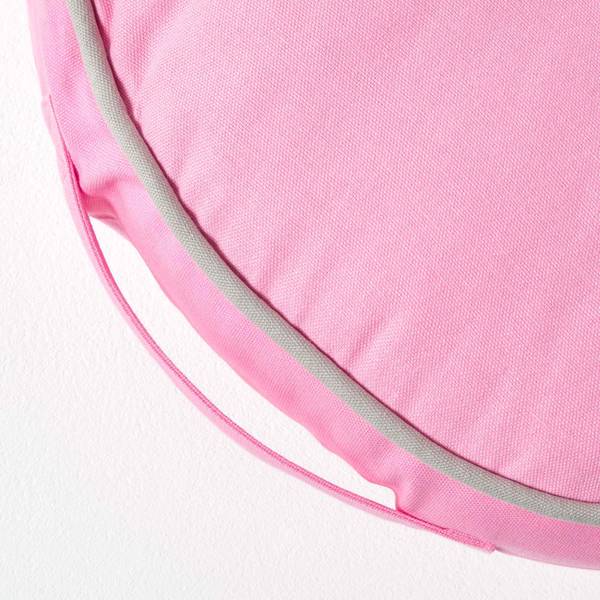 Bodenkissen rund Pink